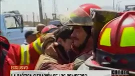 	<p><span class="caps">MML</span> da la espalda a los bomberos. Video: América TV</p>