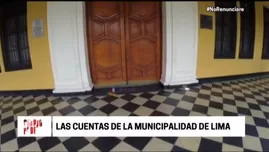 	<p>Municipalidad de Lima: gesti&oacute;n Casta&ntilde;eda le dejar&aacute; a Mu&ntilde;oz una comuna endeudada. (Foto: Captura/Video: Cuarto Poder)</p>