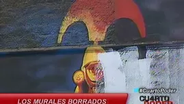 Los murales borrados