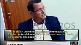 	<p>Delación de Jorge Barata, exfuncionario de Odebrecht en Perú. Video: América TV</p>