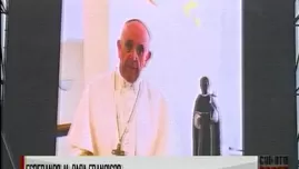 	<p>Francisco visitará el Perú. Video: América TV</p>