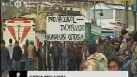 	<p>Paro agrario: protestas de productores de papa dejaron muertos. Video: América TV</p>