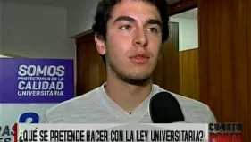 ¿Qué se pretende hacer con la Ley Universitaria?