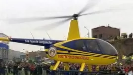 ¿Qué vuela detrás del Burgo-helicóptero? Modelo comprado ha recibido más críticas que felicitaciones