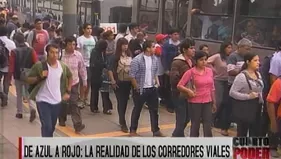 Reforma del transporte: la realidad de los corredores viales