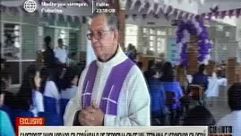 	<p>Sacerdote involucrado en escándalo de pedofilia en EE.UU. termina en Chimbote. Video: América TV</p>