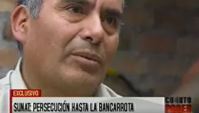 Sunat: persecución hasta la bancarrota