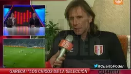 "El Tigre" Gareca antes del encuentro decisivo con Chile