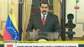 	<p>Venezolanos opinan sobre la visita de Nicolás Maduro al Perú. Video: <span class="caps">AFP</span></p>