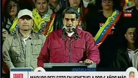 Nicolás Maduro fue reelegido por seis años más en Venezuela