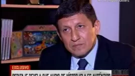 	<p>Víctor Ysla responde sobre audio. Video: América TV</p>