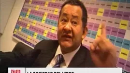 	<p>Los videos que destaparon irregularidades en el Perú. Video: América TV</p>