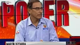 	<p>Entrevista a Martín Vizcarra en Cuarto Poder. Video: América TV</p>