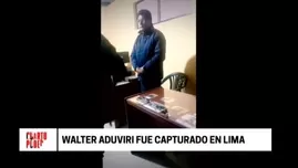 	<p>Walter Aduviri: ¿qué pasará con el capturado gobernador regional del Puno? Foto: Cuarto Poder</p>