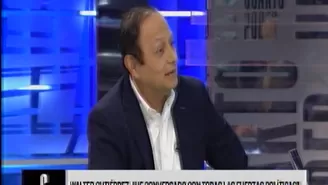 	Walter Gutiérrez, defensor del Pueblo. Video: América TV