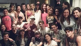 	<p>Elenco de Cumbia Pop se reunió para ver el primer capítulo</p>