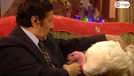 	<p>Benigno se encariñó con el pavo de Navidad y no dejó que lo cocinen.</p>