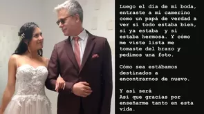 Elisa Tenaud y su conmovedor mensaje a Diego Bertie: Un día me abrazaste hasta las lágrimas y me dijiste yo soy tu papá