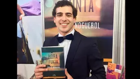 Emilio Noguerol presentó "Hora punta" en la Feria del Libro de Lima