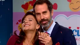 Israel le pidió matrimonio a Malena en televisión