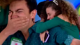 Pedrito lloró frente a Michelle tras ganar concurso de baile en TV