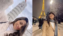 	<p>Sirena Ortiz luce toda su belleza durante sus vacaciones en Europa.</p>