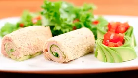 Receta nutritiva: ¿Cómo hacer rollitos saludables con palta, atún y queso?