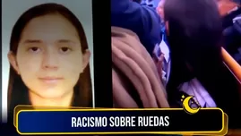 ¿Quién es la mujer que lanza insultos racistas?