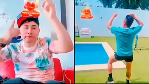 Cueva junto a Gerald Oropeza