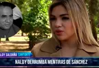 Naldy Saldaña rompe su silencio y niega romance con César Sánchez "Es totalmente falso"