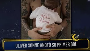 Oliver Sonne ya es papá y comparte foto de su primera hija Naomi