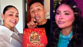 Pamela Franco y Christian Cueva lanzan su panetón antes de Halloween