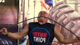 ¡El 'Superhumano' peruano! Conoce al hombre más fuerte del Perú