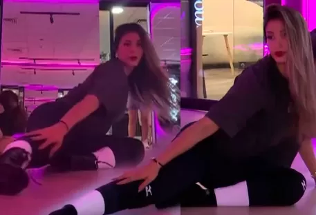 Xiomy Kanashiro impactó con sexy baile en tacones. | Fuente: Desvelados.