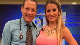 	<p>Andrea Ferreyro descart&oacute; tener c&aacute;ncer de mama en Dr. TV.</p>