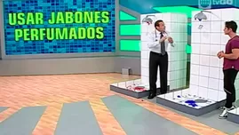 	<p>Entérate porque jamás debes bañarte con jabón perfumado</p>