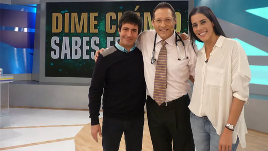 	La actriz Gianella Neyra y Carlos Carl&iacute;n.