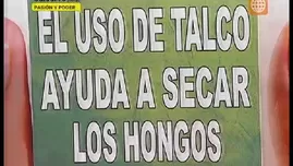 	<p>Hongos en las u&ntilde;as: &iquest;El uso de talco evita esta enfermedad?</p>