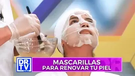 	<p>Mascarilla casera para hidratar el rostro</p>