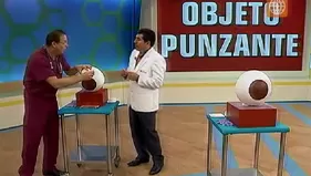 ¿Qué hacer si un objeto punzante entra a los ojos?