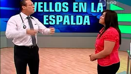 	<p>Descubre por qué le salen vellos en la espalda a las mujeres</p>