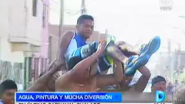 Agua, pintura y mucha diversión en el último carnaval chalaco (Parte I)