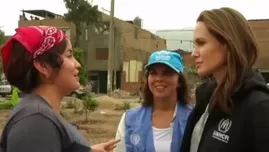 	<p>Angelina Jolie estuvo en el Perú durante varios días. Foto y video: Domingo Al Día</p>