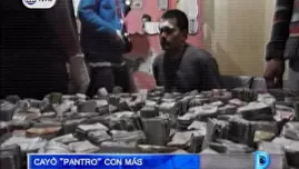 	<p>El sujeto estaba armando los paquetes cuando fue capturado. Video: <span class="caps">DAD</span></p>