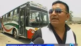 	<p>Conductor es muy reconocido en la zona</p>