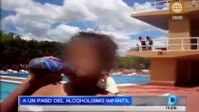 Domingo al Día: A un paso del alcoholismo infantil