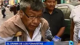 El drama de los fonavistas