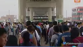 	<p>El calvario de viajar en el Metro de Lima</p>