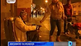 	<p>Ancianos en las calles de la capital peruana. Video: Domingo Al Día</p>