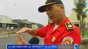 Esto es lo que desataría un terremoto en el Perú 